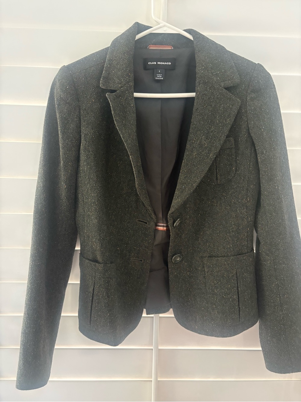 Club Monaco Black Labeled Women's Jacket
